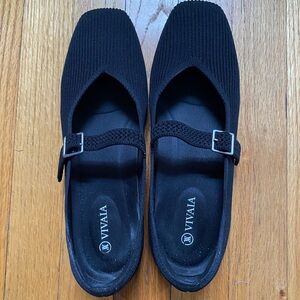 Women's Black Mary Jane Shoes